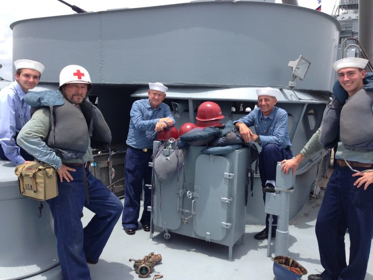 Living History Crew Drill – USS Alabama Battleship Memorial Park