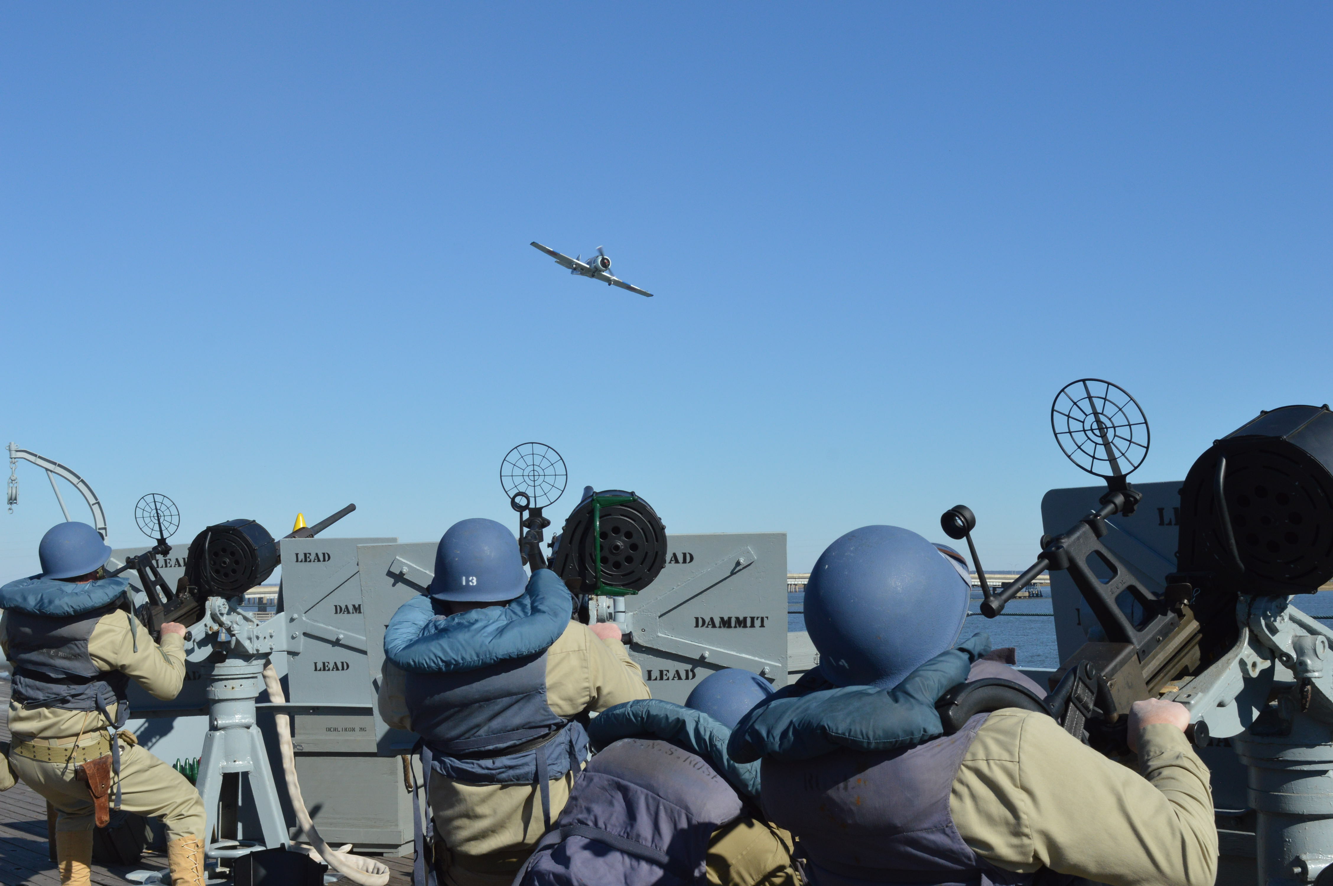 Living History Crew Drill – USS Alabama Battleship Memorial Park