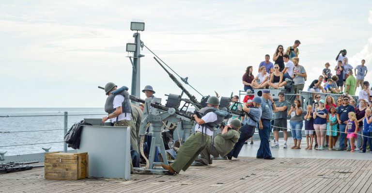 Living History Crew - USS Alabama Battleship Memorial Park